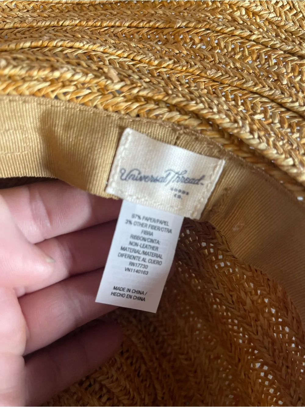 Universal thread adjustable sun hat. - Picture 5 of 13